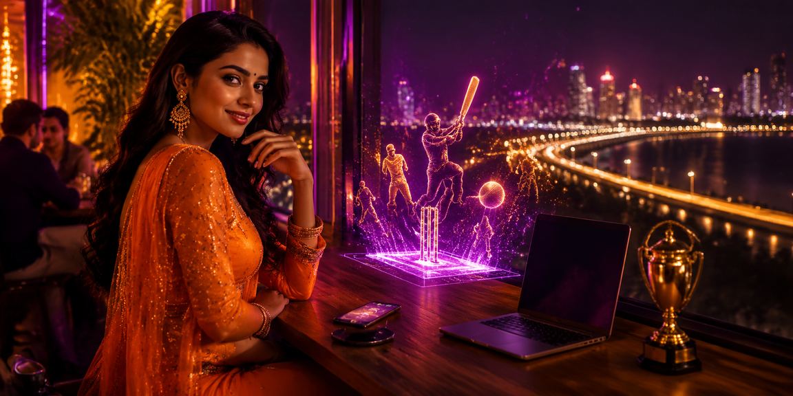 Mumbai Bandra neon cricket betting scene